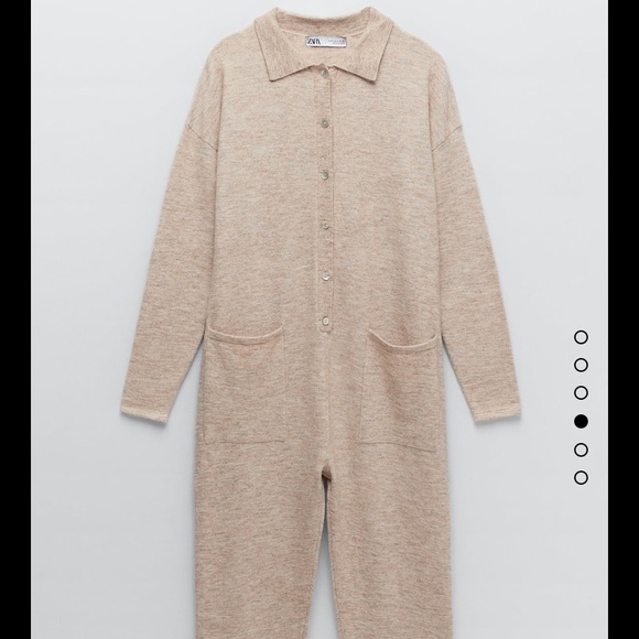 Zara Wool blend jumpsuit - Picture 2 of 2